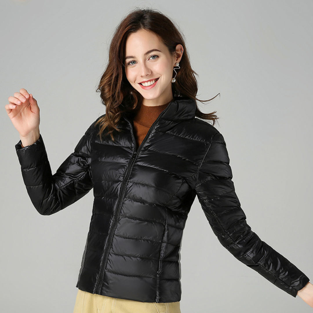 Seraphina | Ultra-Light Waterproof Jacket with White Down