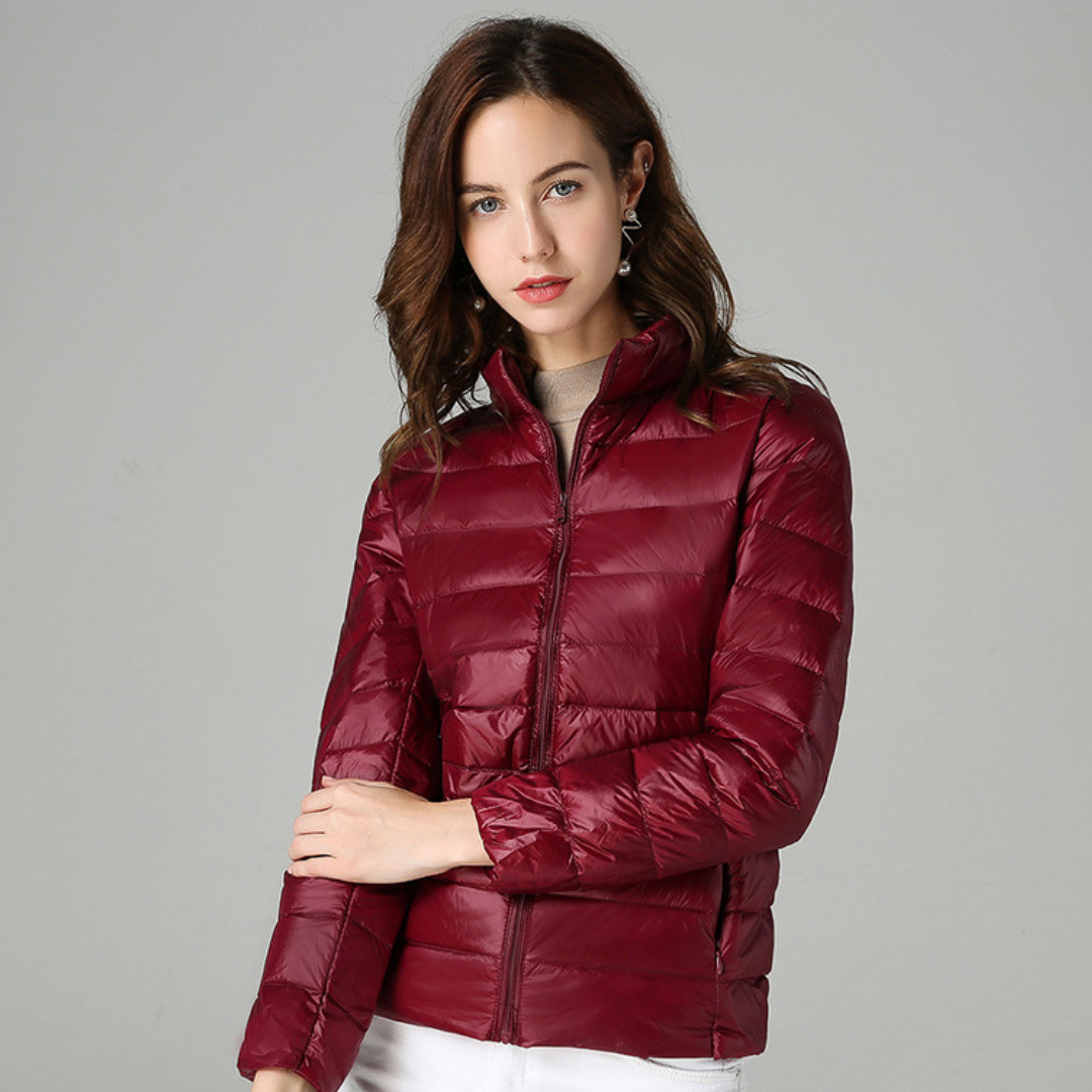 Seraphina | Ultra-Light Waterproof Jacket with White Down