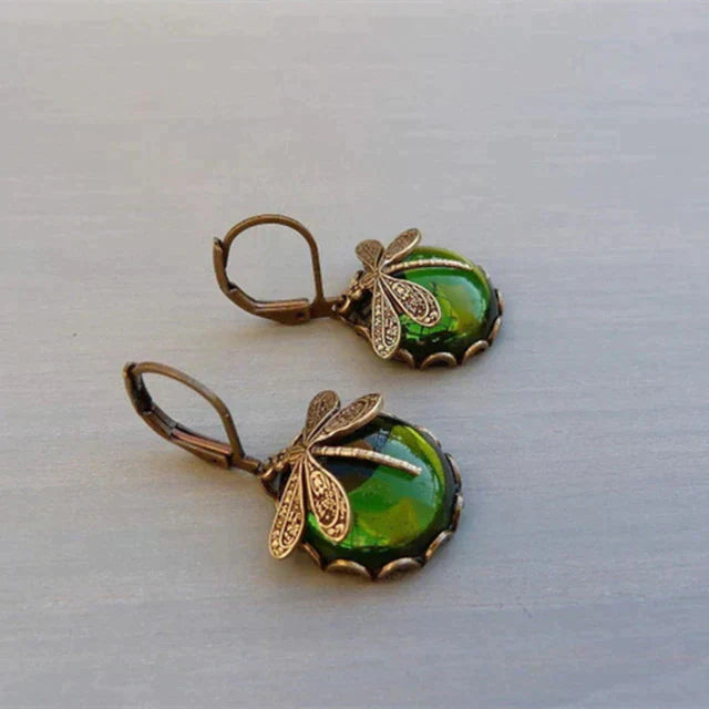 Florence | Antique Gold Earrings
