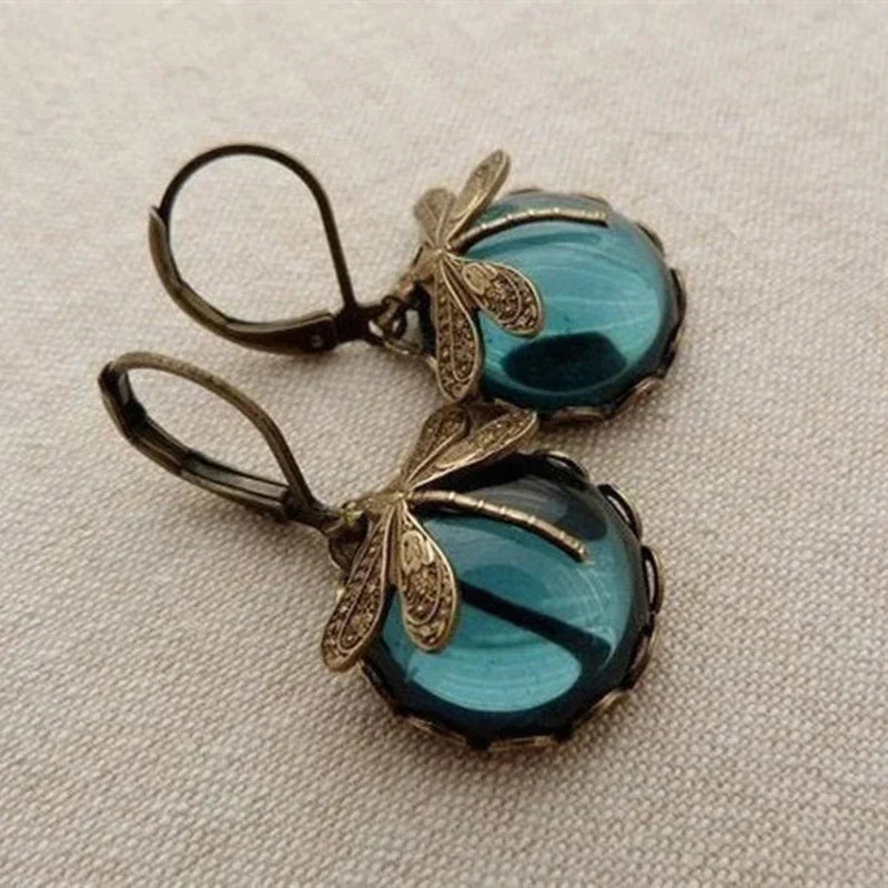 Florence | Antique Gold Earrings