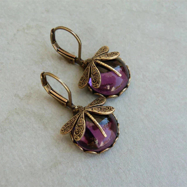 Florence | Antique Gold Earrings