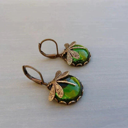 Florence | Antique Gold Earrings