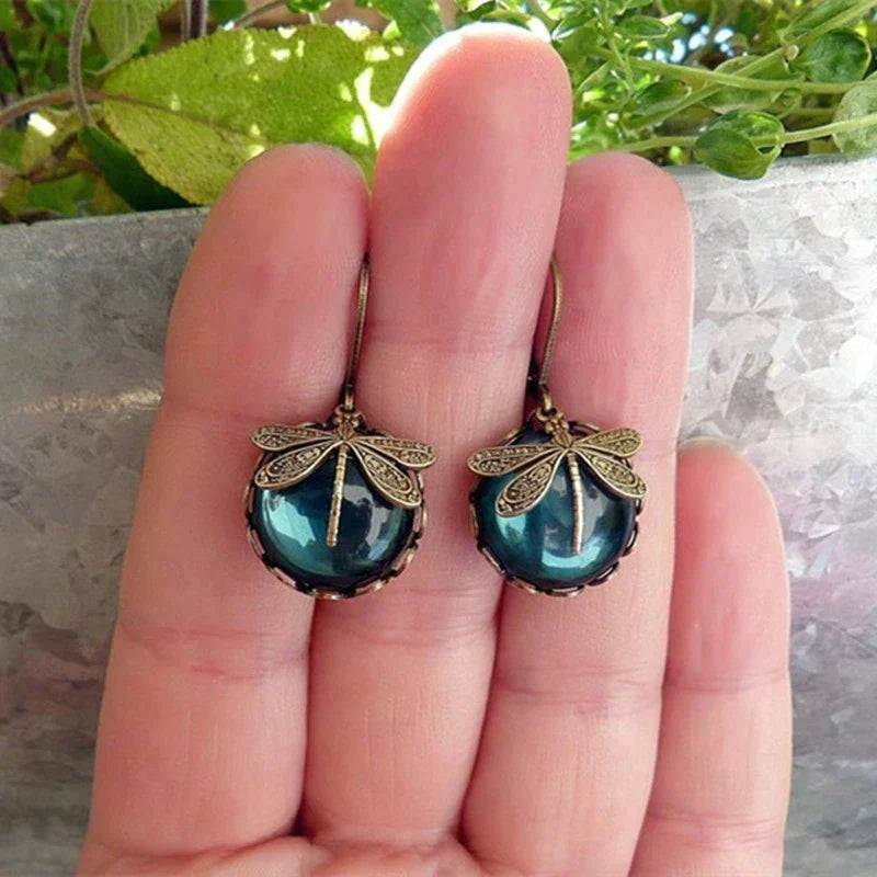 Florence | Antique Gold Earrings