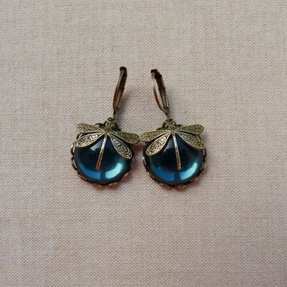 Florence | Antique Gold Earrings