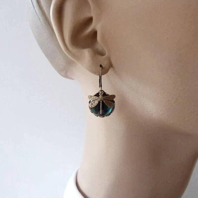 Florence | Antique Gold Earrings