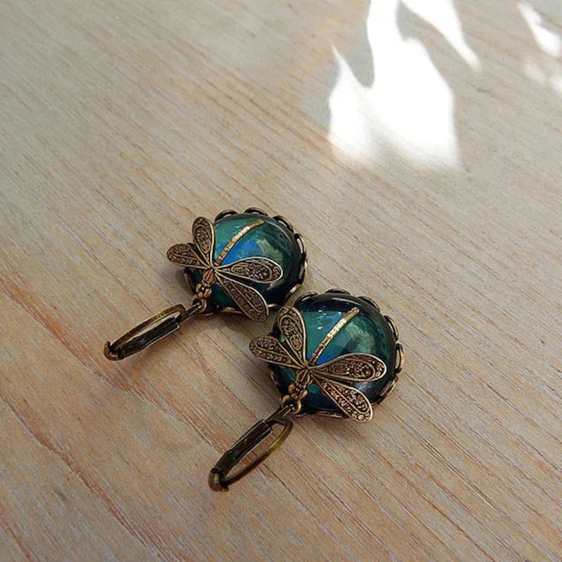 Florence | Antique Gold Earrings