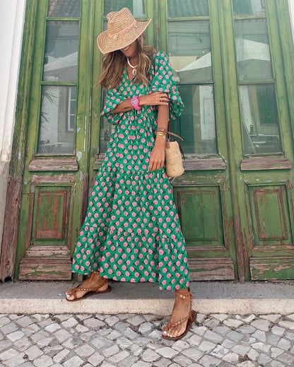 Daisy | Bohemian Maxi Dress