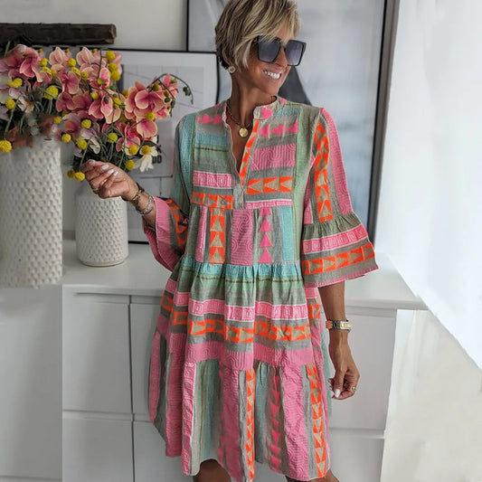 Katherine | Elegant Spring Midi Dress