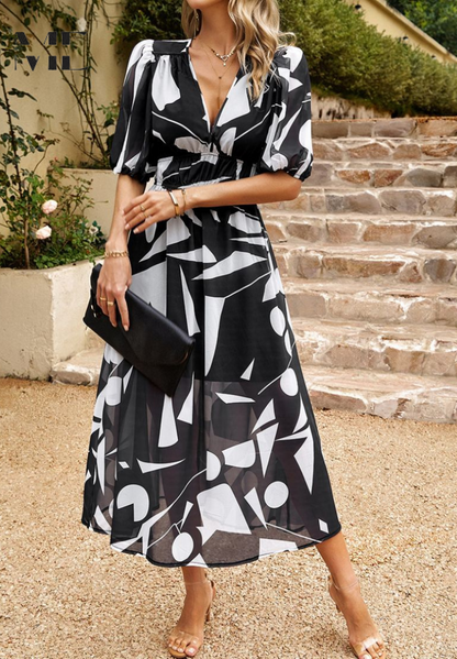 Pauline | Luxurious Timeless Midi Dress