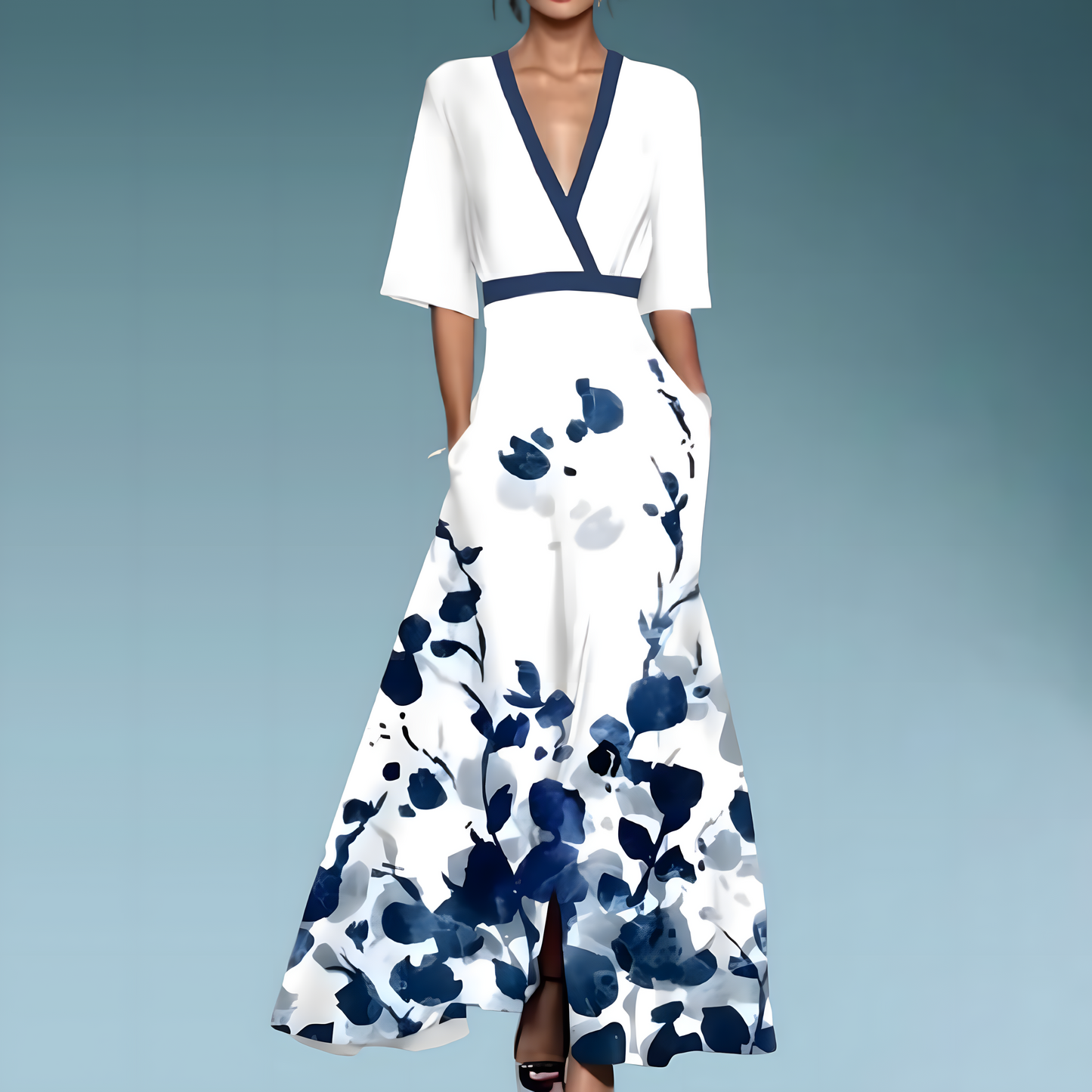 Laura | Elegant Dress with Sleeves