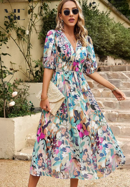 Pauline | Luxurious Timeless Midi Dress