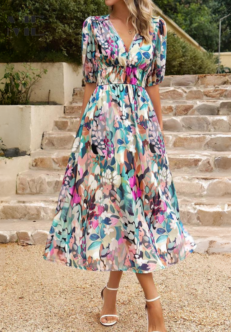 Pauline | Luxurious Timeless Midi Dress