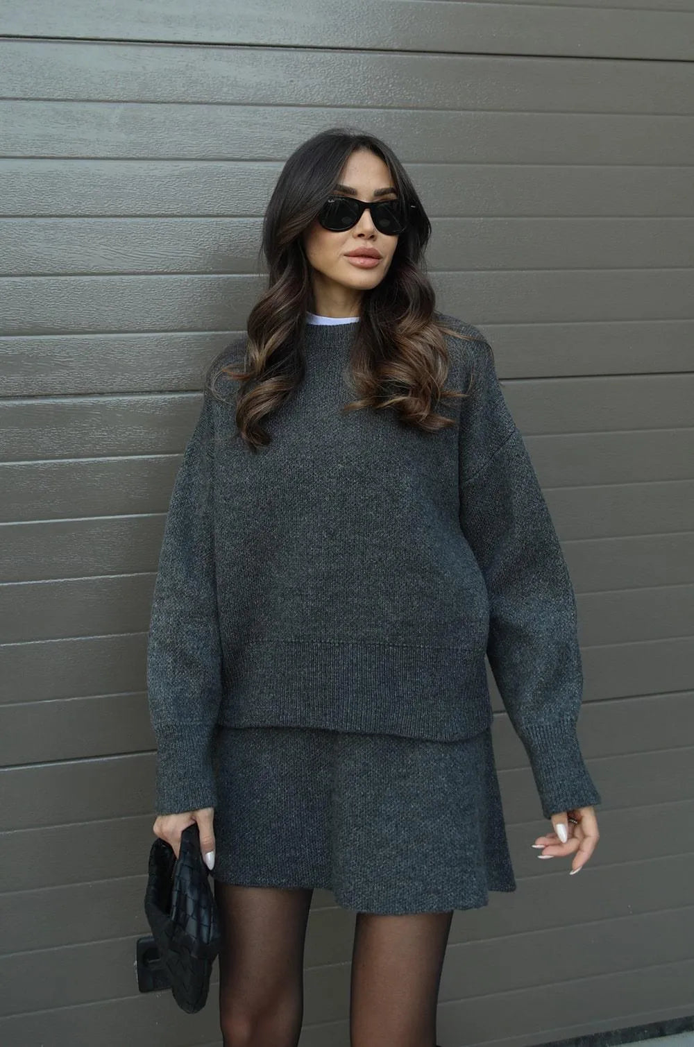 Sophie | Knit Suit (Top + Skirt)