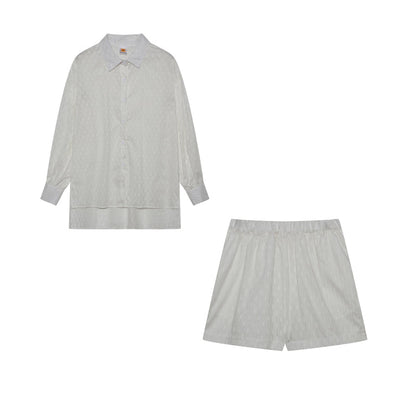 Megan | Chic Shirt & Shorts Set