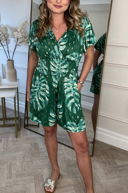 Hannah | Botanical Romper