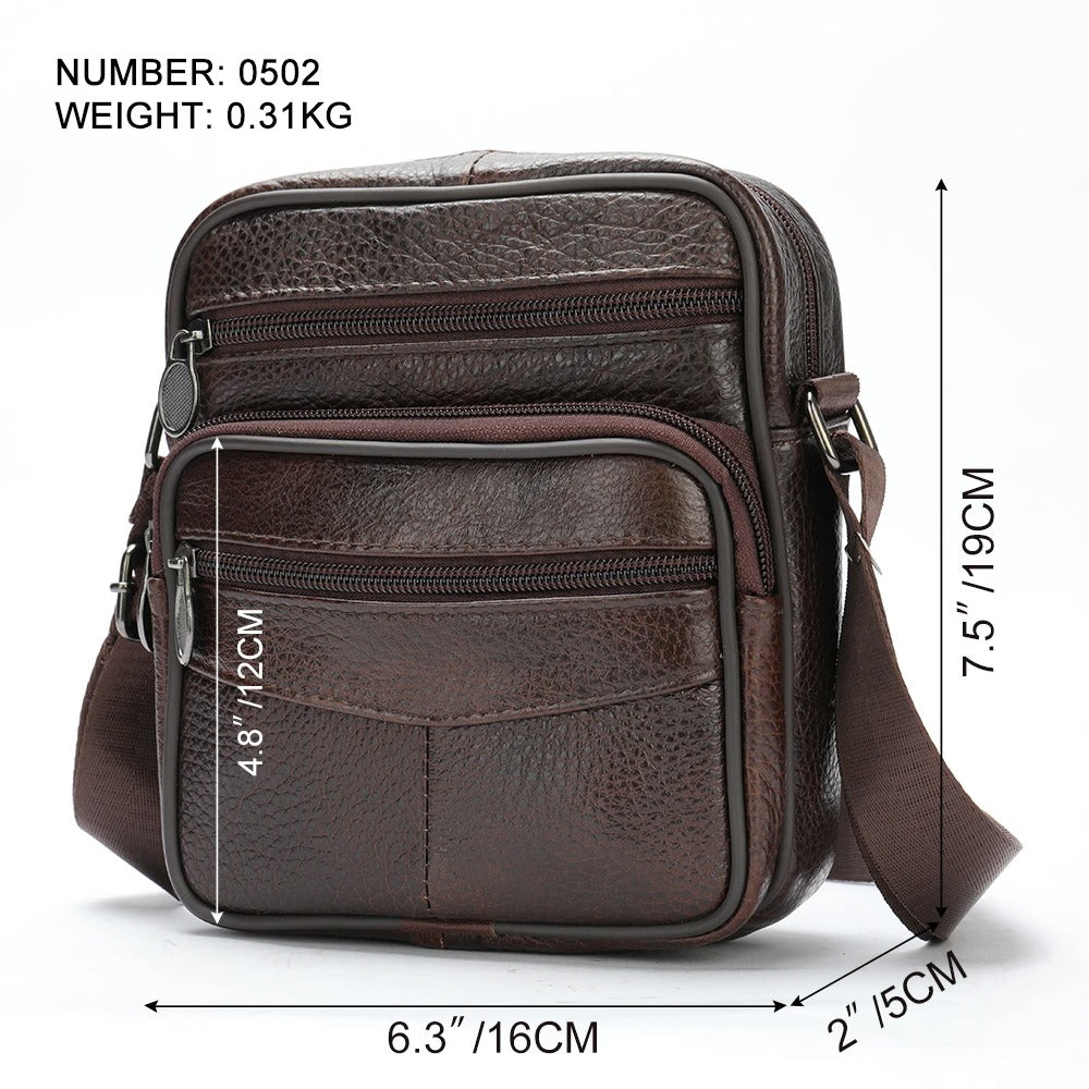 Felix | Comfortable Men Leather Crossbody Bag