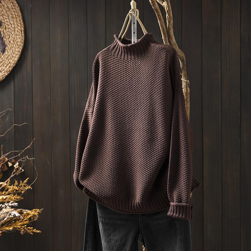 Nina | Turtleneck Knitted Top