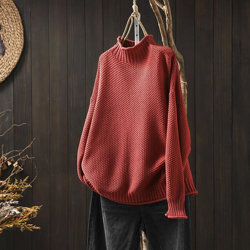 Nina | Turtleneck Knitted Top