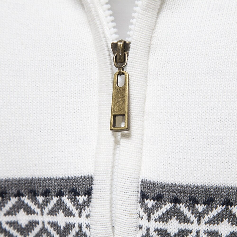 Jack | Knit Sweater with Half Zip